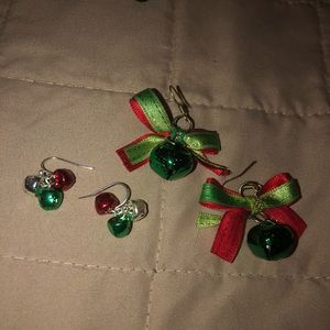 Christmas earrings